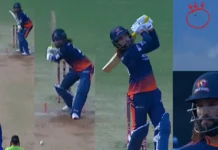 WATCH: Rajat Patidar smashes a colossal hit off Ankit Kushwaha that sails out of the Holkar Stadium in MPL 2026