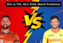 SFU vs TSK, MLC 2026, Match Prediction: Who will win today’s game between San Francisco Unicorns and Texas Super Kings?