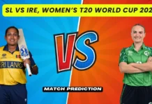 SL-W vs IRE-W, Women’s T20 World Cup 2026, Match Prediction: Who will today’s game between Sri Lanka Women and Ireland Women?