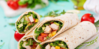 Southwest Chicken Wraps