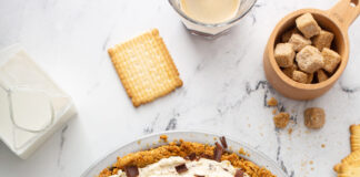 Toffee Ice Cream Pie