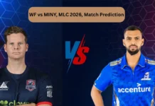 WF vs MINY, MLC 2026, Match Prediction: Who will win today’s game between Washington Freedom and MI New York?