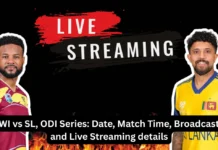 WI vs SL, ODI Series: Date, Match Time, Broadcast and Live Streaming details