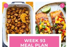 Weekly Meal Plan #93
