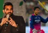 Zaheer Khan heaps praise on Vaibhav Suryavanshi after sensational IPL 2026 campaign