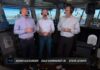 Dale Earnhardt Jr.’s most expensive broadcast booth ever: An active U.S. aircraft carrier