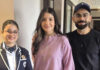 Anushka Sharma And Virat Kohli Pose For A Happy Selfie With Fans In Ahmedabad