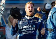Austin Hill wins dramatic NASCAR O’Reilly San Diego race in last-lap pass