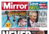 The Papers: ‘Never again’ and ‘No 10 of the north’