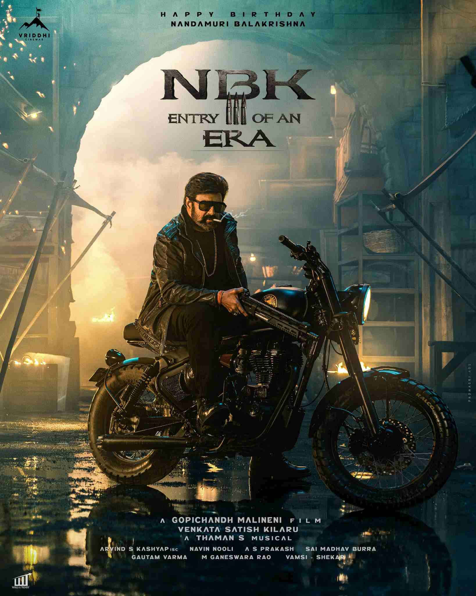 NBK111 Glimpse: Balakrishna Plays The âKing of Chaosâ