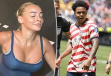 Weston McKennie’s ex Chiara rocks revealing blue top before USA World Cup game