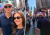 Erling Haaland’s girlfriend Isabel shows United States love before Norway World Cup game