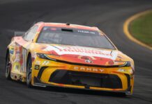 Denny Hamlin wins third consecutive NASCAR Cup race at Pocono
