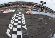 Official race results: 2026 NASCAR Cup at Pocono