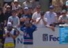 Wyndham Clark hilariously trolls Canadian fans with USA hockey jersey