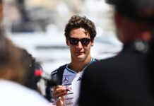 F1 fans joke George Russell is ‘cursed’ as Mercedes driver’s Fiat Jolly breaks down in Monaco