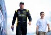 Kyle Busch’s father and son honor him with special tribute lap at Charlotte