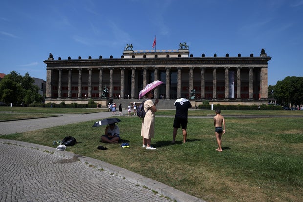 Germany, Denmark, Switzerland hit heat records as Europe sizzles