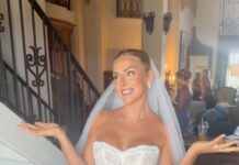 Haley Cavinder, Jake Ferguson wanted guests to ‘let loose’ at starry wedding — leading to one notable rule