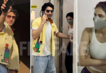Photos: Ibrahim Ali Khan Shields Palak Tiwari From Paparazzi After Movie Date