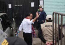 Peru’s Sanchez visits jailed ex-president as votes are counted