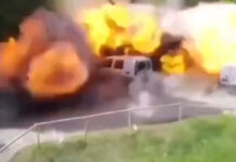 Video captures Russian attack in Ukraine’s Zaporizhzhia
