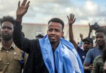 Hero’s welcome for Omar Artan after Somali’s World Cup dreams dashed