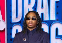 Isaiah Evans wears $4 million worth of diamonds to NBA Draft 2026