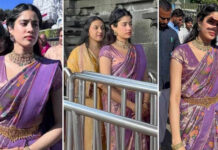 Janhvi Kapoor Treks to Tirumala Pics Go Viral