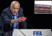 Head of Palestinian soccer group says he wasn’t granted US visa to attend World Cup
