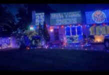 Knicks-travaganza: Long Island superfan celebrating NBA Finals with a 10,000 LED light display costing $5K