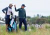 Matt Fitzpatrick’s tee shot gets stuck in road in weird US Open scene