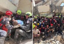Miracle moment US rescuers pull baby, mom from rubble after Venezuela quakes: ‘Hope endures’