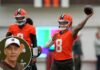 Browns starting quarterback still a question mark. ‘we got two starting-level QBs’