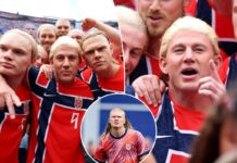 Channing Tatum joins Norway Erling Haaland lookalikes in wild World Cup scene