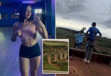 ‘Skeleton Bridge’ where bungee jumper was thrown 130 feet to her death set to be blown up to prevent more tragedies