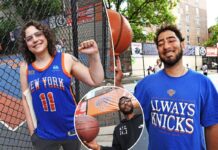 The Cage, legendary NYC basketball mecca, is overrun with Knicks Fever