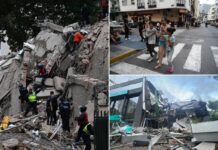Venezuela rocked by 7.1-magnitude earthquake causing buildings to collapse in capital Caracas