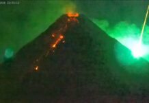 Viral video of rising light after meteor streaks past erupting Philippine volcano sparks alien frenzy — but scientist has an explanation