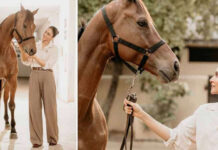 Regena Cassandrra Adopts a Horse Named Milton Keynes