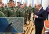 Putin claims Ukraine can’t stop him, as fire rages at major Russian oil terminal