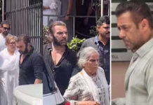 Salman Khan Attends Close Friend Kumud Raneâs Funeral With Salma and Sohail Khan