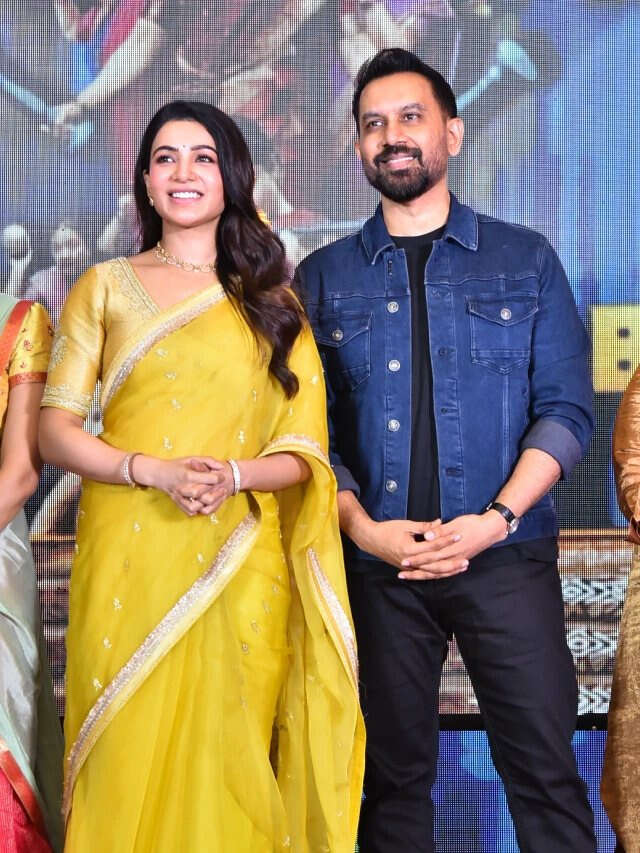 Raj Nidimoru Calls Wife Samantha Ruth Prabhu âincredibleâ at Maa Inti Bangaaram Pre-release Event