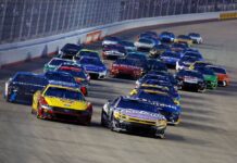 Shane van Gisbergen earns first-ever top five oval finish in Nashville Cup race