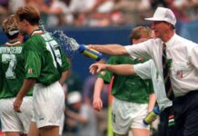 ‘Brutal, searing and punishing heat’ – Babb on playing for Ireland at USA ’94