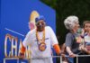 Spike Lee revels in Knicks championship parade after 53-year wait