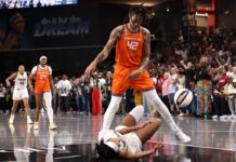 Brittney Griner gets controversial flagrant foul after Angel Reese knocked to floor