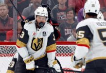 Golden Knights’ Brayden McNabb taken to hospital in scary Stanley Cup scene