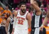 Karl-Anthony Towns’ mic’d-up moment shows how Knicks survived Game 1