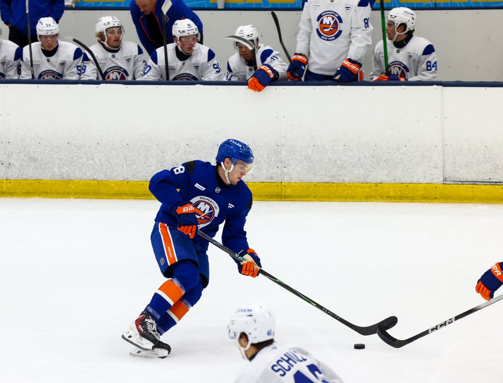 Malte Gustafsson could follow Victor Eklund’s Islanders path as he signs entry-level deal